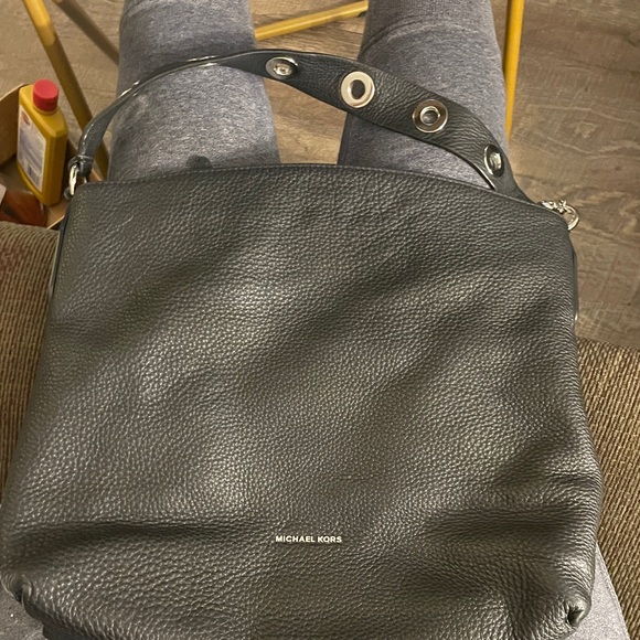 MK black leather hobo bag - Picture 2 of 6